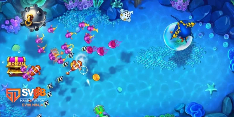 Mega Fishing Thế giới cá phong phú và đa dạng trong Mega Fishing